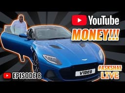 #AskShafLive How Much Money I Make From YouTube | Property & Business | Question & Answer Shaf Rasul