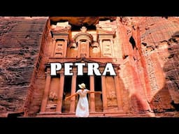 PETRA Ancient Lost City, One of 7 Wonders of the World | Petra by Night | Jordan Travel Guide Vlog