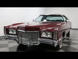 1971 Cadillac Eldorado in Empire Maroon - They Don't Make 'Em Like They Used To!