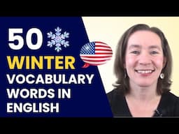 Vocabulary BOOST: 50 Winter Words!