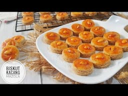 Biskut Kacang Mazola Lembut Cair di Mulut | Soft, melt in your mouth peanut Mazola cookies