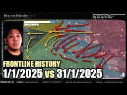 [ Ukraine Frontline History ] 1 JANUARY 2025 vs 31 JANUARY 2025 : Did Russia or Ukraine won January?