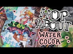 Hop About Watercolor - Comic Promo