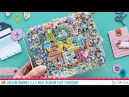 Adventurous 4x4 Mini Album Flip Through