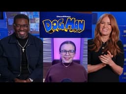 Lil Rel Howery and Isla Fisher of the "Dog Man" movie answer 7 Questions with Emmy