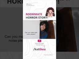 #shorts ROOMMATE HORROR STORY! | Part 2