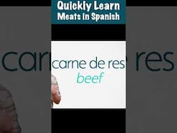 Foods in Spanish