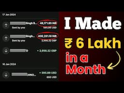 How I Made 6 Lakhs in a SINGLE Month