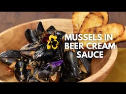 How to Make Mussels Beer Cream Sauce | Gusto TV