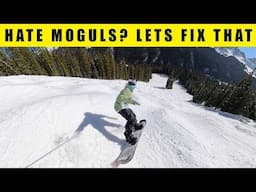 Easiest way to snowboard moguls for beginners and advanced riders