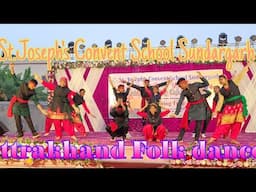 Uttrakhad folk dance ll st.joseph's convent school Sundargarh ll Annual Day Celebration.