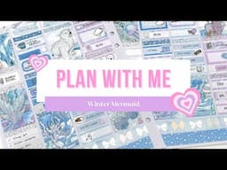 Memory Plan With Me ☆ Winter Mermaid (Scribble Prints Co)