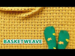 HowToKnit Basketweave Stitch - Easy to knit