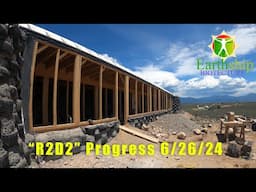 R2D2 Refuge Earthship Progress (with Bonus Earthship Jam Night performance)