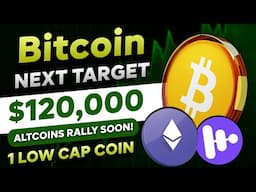 🛑 Bitcoin Next Target $120,000! - Altcoins RALLY SOON | 1 Low Cap Altcoin to Watch | STAGE Coin