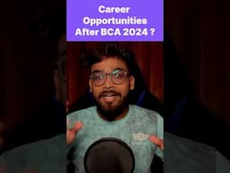 Career Opportunities After BCA 2024