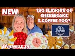 STONE CABIN COFFEE & CHEESECAKE SEVIERVILLE TENNESSEE! NEW WITH 180 FLAVORS?!