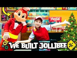 WE MADE A JOLLIBEE STORE IN OUR BEDROOM FOR CHRISTMAS DAY | Aurea & Alexa