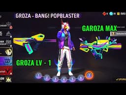 New EVO VAULT Garoza Full Max 7 LEVEL 👿 0 to 7 LEVEL कितने DIAMOND 💎 LAGENGE 😱 Garena Free Fire 🔥