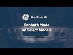 How to set Sabbath Mode on select models