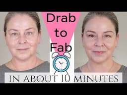 Fast Make Up!  (Almost) a 10 Minute Look That Makes Me Look & Feel Good!