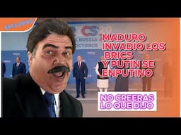 MADURO SE INFILTRO EN LA BRICS EN RUSIA Y PUTIN SE EMPUTINO 🤣