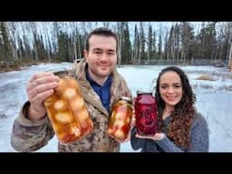 Pickling 200 Alaskan Eggs: Preserving Food for Winter in Alaska