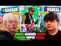 When Fortnite PROS Fight Eachother in COMP #8 | MRSAVAGE & VADEAL!