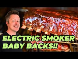 Fall Off the Bone Baby Back Ribs in an Electric Smoker!! | Masterbuilt Smoked Baby Back Ribs