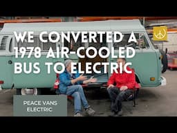 We Converted a 1978 Air Cooled Bus to Electric