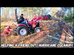 Helping A Friend! Hurricane Cleanup!