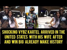 Breaking New's Vybz Kartel & His Wife Arrived In America & Already Make History 🤯Vybz Kartel Win Big