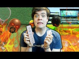 Beating Wii Sports WHILE HANDCUFFED | Part 1