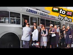 19 देशों को पार करके भारत से इंग्लैंड जाने वाली बस का सफ़र || Kolkata-London Bus