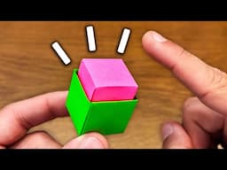 How To Make a Paper Pop-It Antistress Toy - Fun & Easy Origami