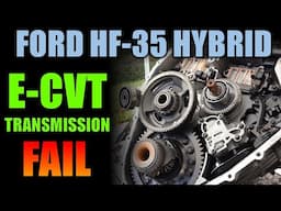 How an eCVT Works Ford Hybrid Transmission FAIL