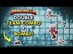 Insane DOUBLE Team Combo INTO THE BOMB!  - Brawlhalla Nerf The Viewers # 11