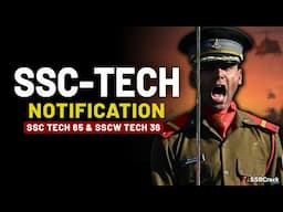 Indian Army SSC Tech 65 and SSCW Tech 36 Notification