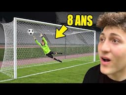 Ce Gardien de 8 ans est un Futur Pro ! (Il fait un arrêt incroyable)