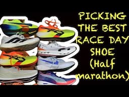 8 SHOES, 1 CLEAR WINNER - picking a race day shoe for the Houston Half // sub 72 minutes aged 50