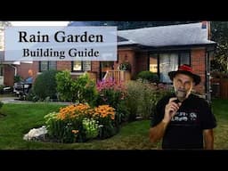 Build a Rain Garden ☔️🌊❄️ Step by Step Instructions that Makes it Easy