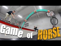 CRAZY GAME OF TRICK SHOT HORSE!