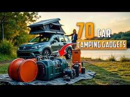 70 AMAZING Car Camping Gadgets and Accessories