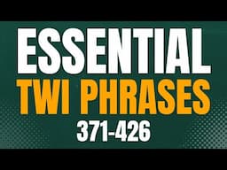 Essential Twi Phrases 371-426: Yes or No Questions in Twi with "Are You...?" | LEARNAKAN.COM