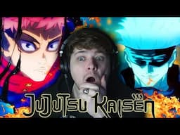 NON Anime Fan watches ALL of JUJUTSU KAISEN SEASON 1 (1/2)