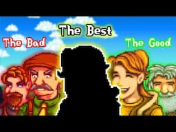 Raking Stardew Valley characters from Worst to best