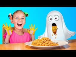 Kids Makes Rainbow Funny Noodles: Teamwork Adventures