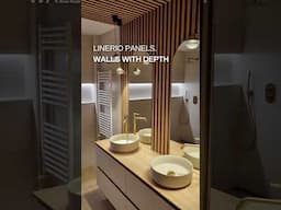 #shorts Linerio Panels. Walls With Depth