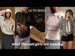 recent fashion pick-up's | ft. brands IT-Girls ♥︎ in Seoul & LA