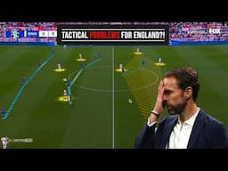 England's ACTUAL Problems in The Euros! - Gareth Southgate Tactical Analysis